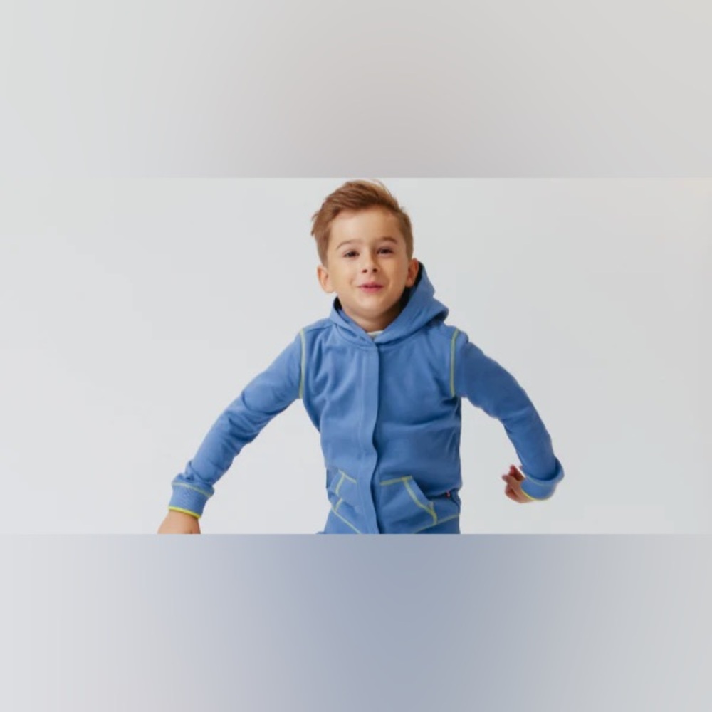 Magnetic Me Colonial Blue Sweater Hood Magnet Jacket